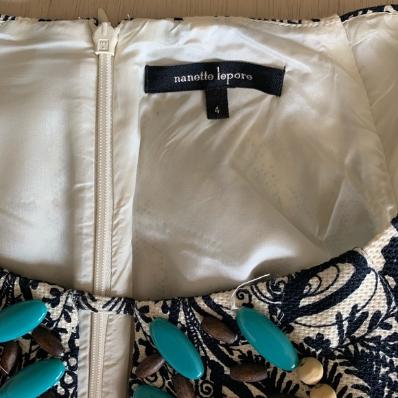 Nanette Lepore Beaded Mini Dress - Picture 6 of 8